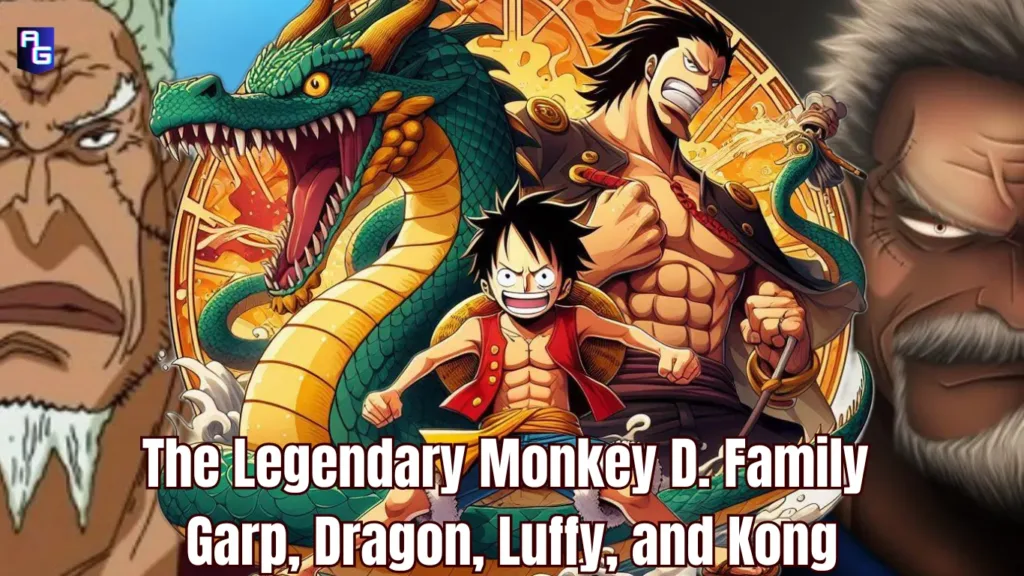 Monkey D. family, Monkey D. Garp, Monkey D. Dragon, Monkey D. Luffy , Monkey D. Kong, animegenerations